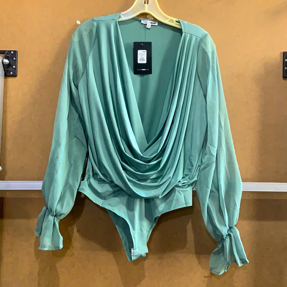 Brand New Draped Bodysuit